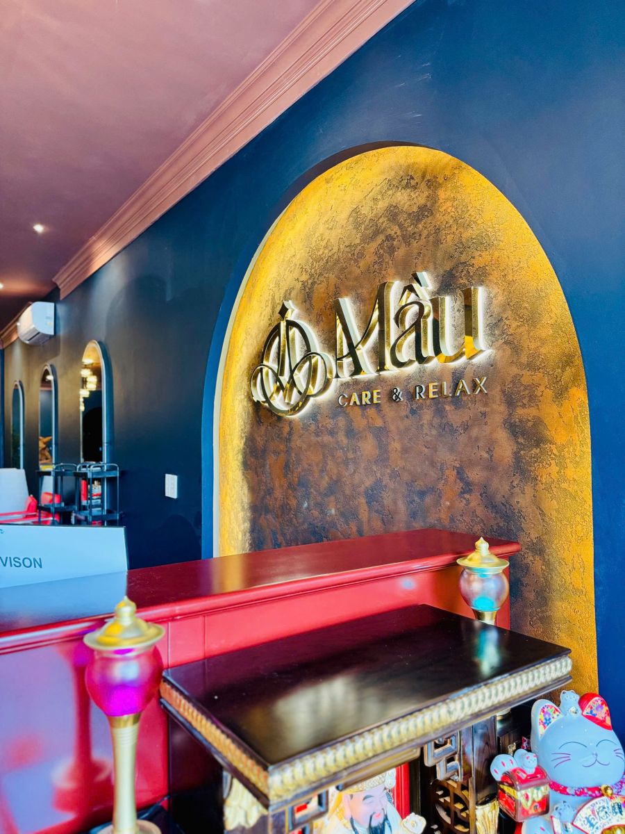 Sảnh đón khách Mầu Spa Care & Relax Sài Gòn