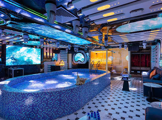 Phòng pool tại Mrspa đẳng cấp massage nuru